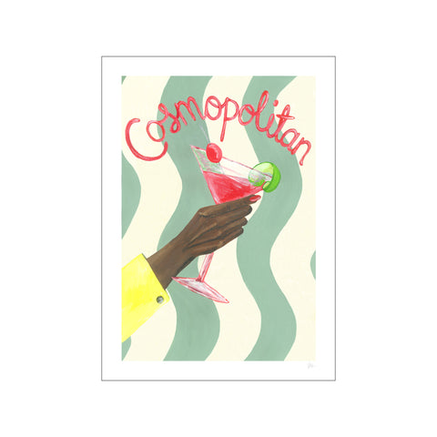 Cosmopolitan Art Print — Art print by Violets Print House from Poster & Frame