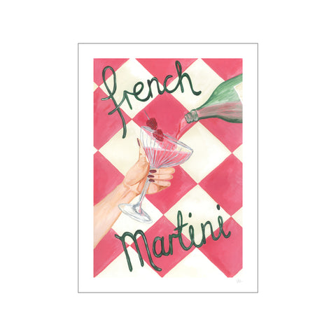 French Martini Art Print — Art print by Violets Print House from Poster & Frame