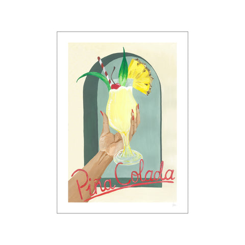 Pina Colada Art Print — Art print by Violets Print House from Poster & Frame