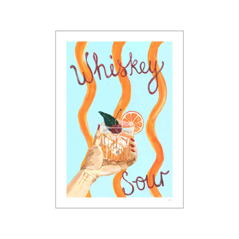 Whiskey Sour Art Print — Art print by Violets Print House from Poster & Frame