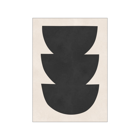 Black expressive form 6 — Art print by Vitor Costa from Poster & Frame