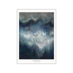 Waves Abstraction — Art print by Sofie Børsting from Poster & Frame
