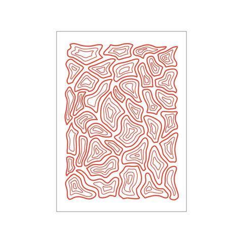 Abstract Line Motif — Art print by Yuli Saputra from Poster & Frame