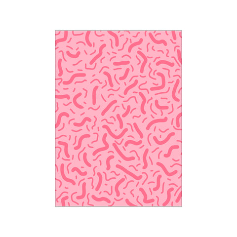 Abstract Small Lines — Art print by Yuli Saputra from Poster & Frame