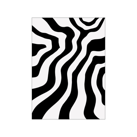 Black And White Minimalist — Art print by Yuli Saputra from Poster & Frame