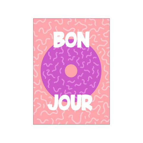 Bonjour — Art print by Yuli Saputra from Poster & Frame