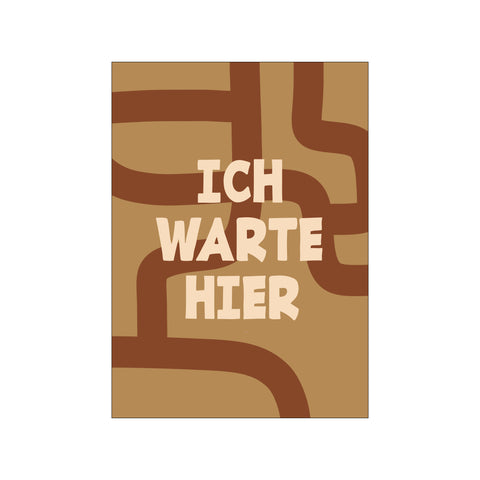 Ich Warte Hier — Art print by Yuli Saputra from Poster & Frame