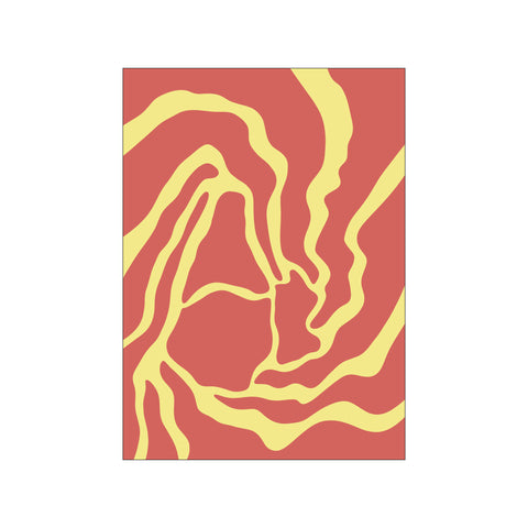 Minimalist Wave Lines 1 — Art print by Yuli Saputra from Poster & Frame