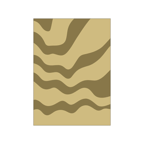 Minimalist Wave Lines 3 — Art print by Yuli Saputra from Poster & Frame