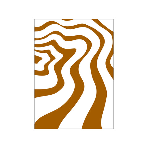 Minimalist Wave Lines 4 — Art print by Yuli Saputra from Poster & Frame