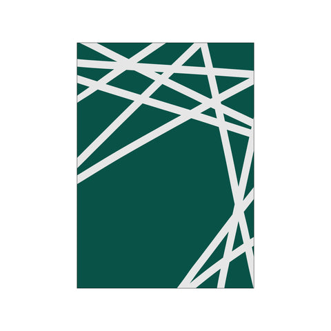 Minimalist White Lines 1 — Art print by Yuli Saputra from Poster & Frame