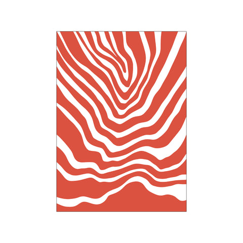 Red Line 1 — Art print by Yuli Saputra from Poster & Frame