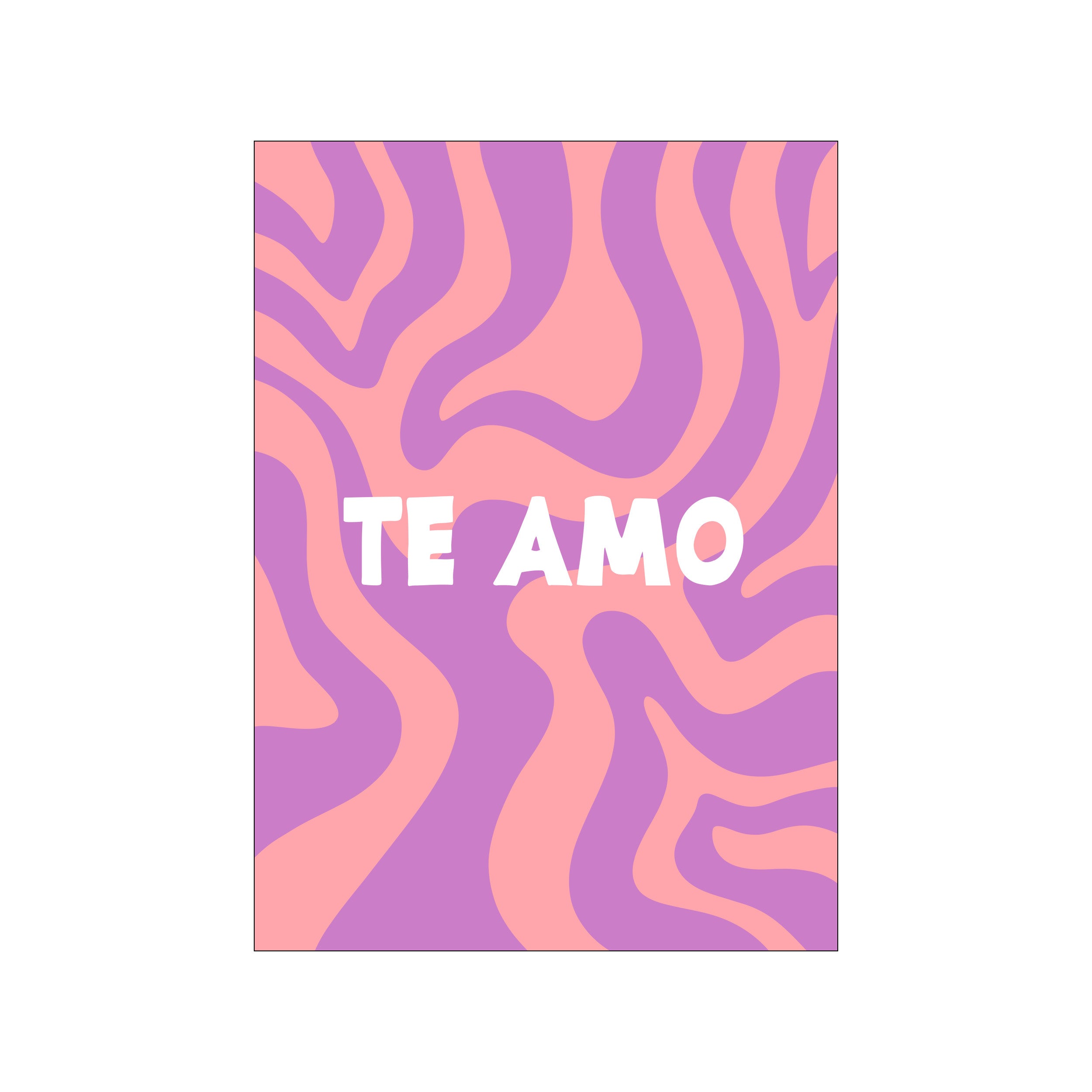 Te Amo – Poster & Frame Art Group