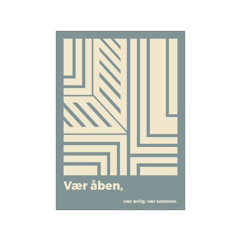 Vær åben — Art print by Yuli Saputra from Poster & Frame