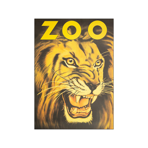 Zoologisk Havens Løve — Art print by Zoologisk Have from Poster & Frame