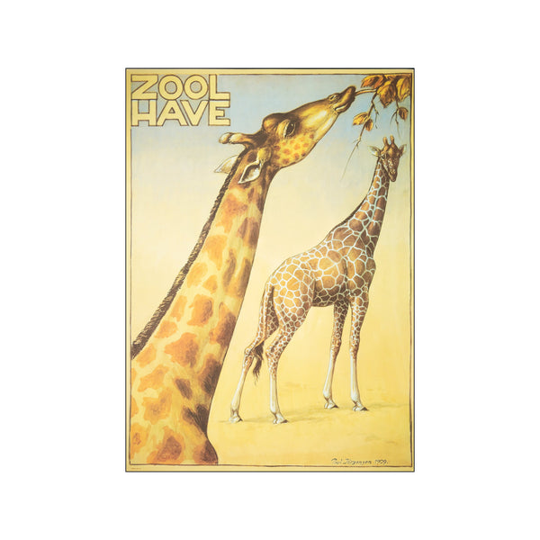 Zoologisk Havens Giraffer — Art print by Poul Jorgensen from Poster & Frame