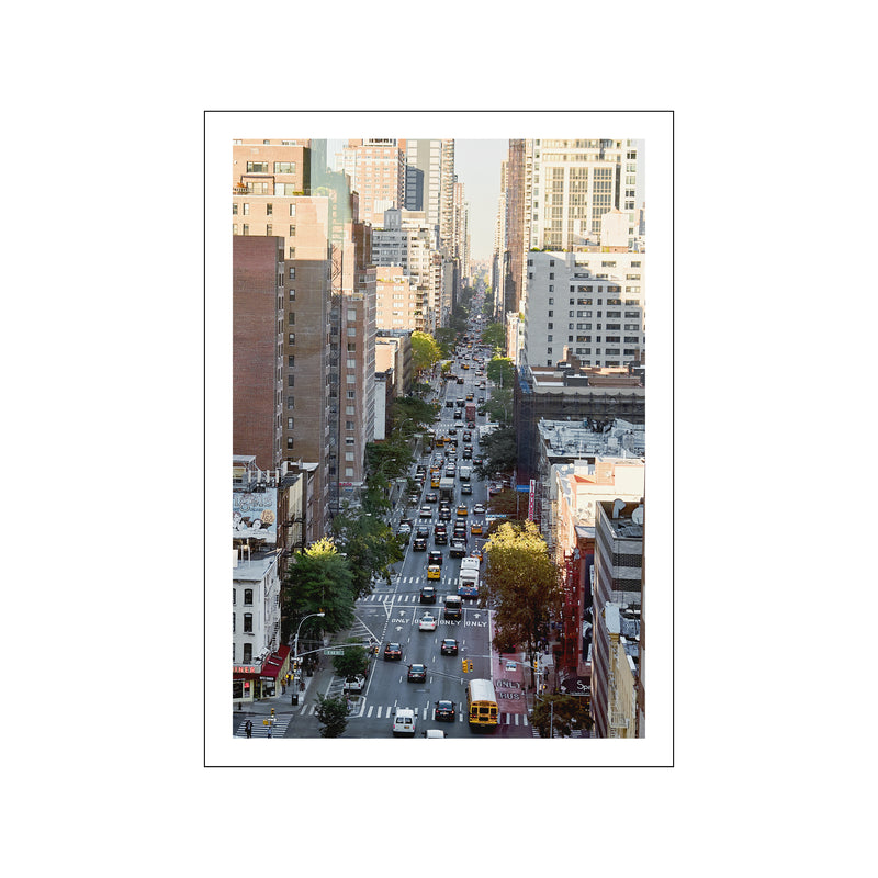 1st Avenue NYC — Art print by PLAKATfar from Poster & Frame