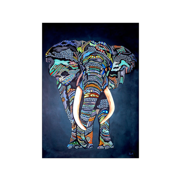 Lets adress the elephant in the room — Art print by Vadim R from Poster & Frame