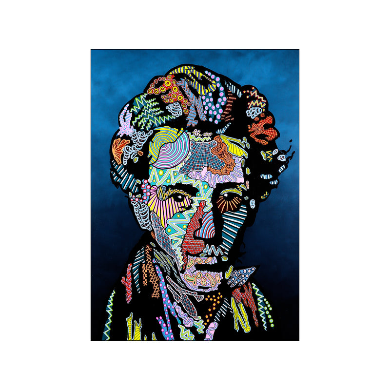 Søren Kierkegaard — Art print by Vadim R from Poster & Frame
