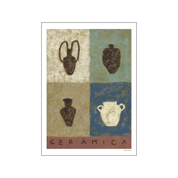 Cerámica — Art print by Julie Celina from Poster & Frame