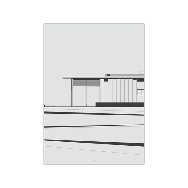 Arkitekt Plan K15 — Art print by Enklamide from Poster & Frame