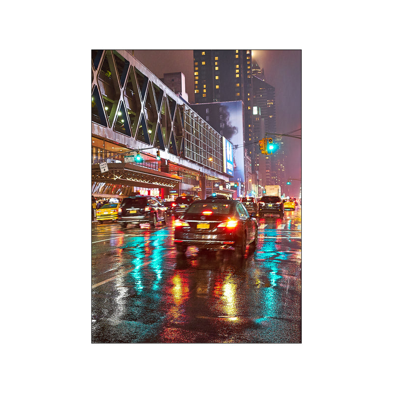 8th Avenue - NYC — Art print by PLAKATfar from Poster & Frame