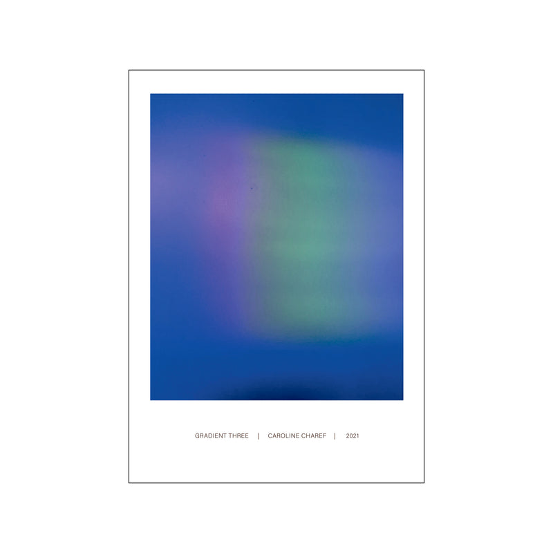 GRADIENT THREE — Art print by Caroline Charef from Poster & Frame