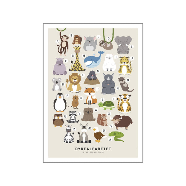 ABC Alfabet — Art print by Stay Cute from Poster & Frame