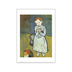 Enfant au pigeon — Art print by Picasso from Poster & Frame