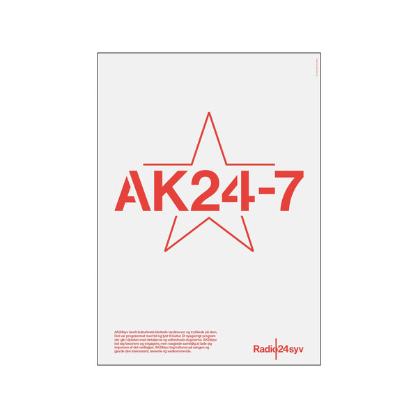 AK24syv — Art print by Tobias Røder SHOP from Poster & Frame
