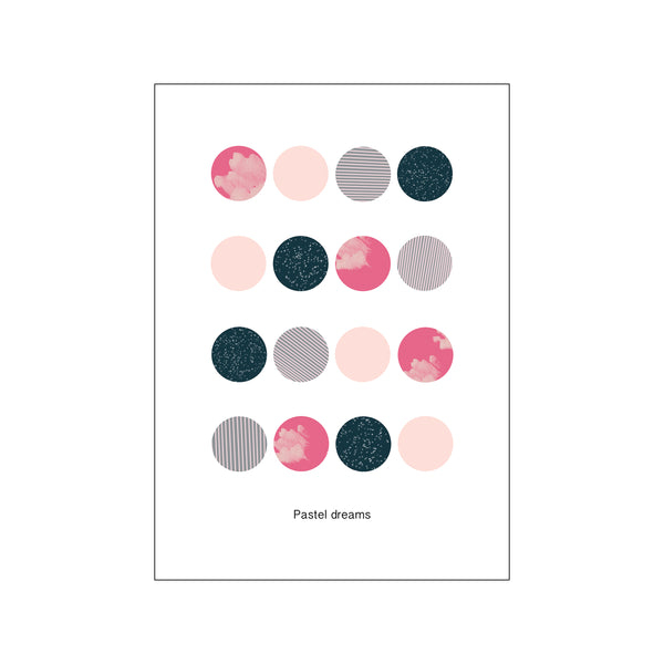 Pastel Dreams — Art print by A Linear Dot from Poster & Frame