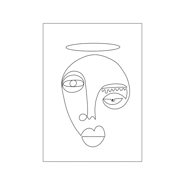 Angelus — Art print by Shatha Al Dafai from Poster & Frame