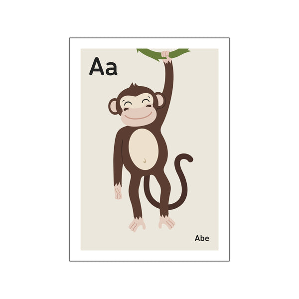 A — Art print by Stay Cute from Poster & Frame