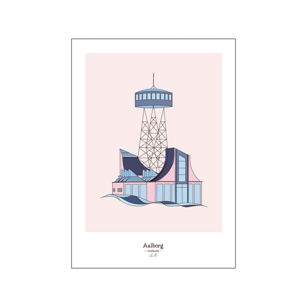 Aalborg — Art print by PRYD Design from Poster & Frame