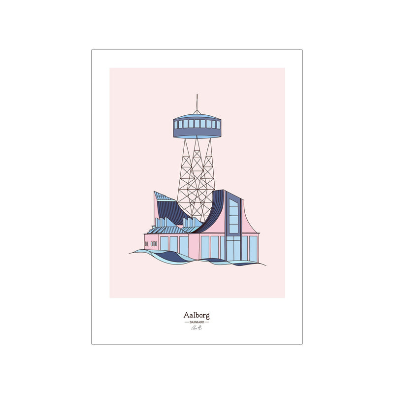 Aalborg — Art print by PRYD Design from Poster & Frame