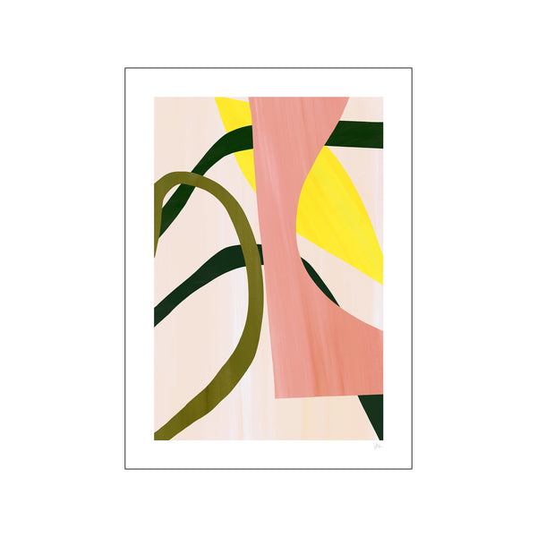 Abstract cut out 3 of 3 — Art print by Violets Print House from Poster & Frame