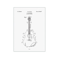 Acoustic Guitar — Art print by Bomedo from Poster & Frame