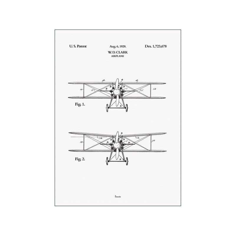 Airplane — Art print by Bomedo from Poster & Frame