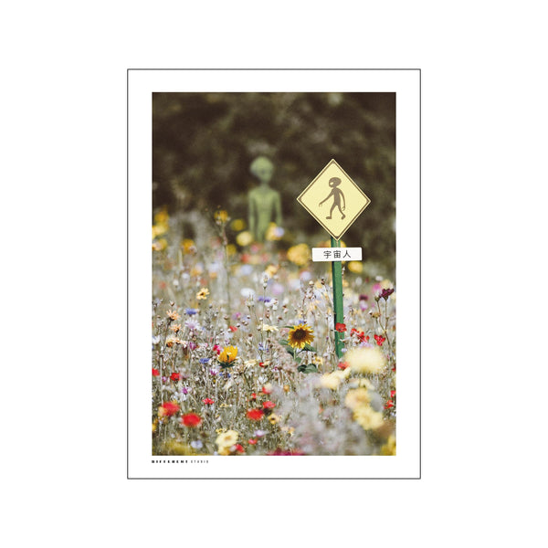 Alien Field — Art print by Different Studio from Poster & Frame