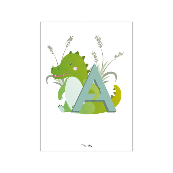 A for Alligator — Art print by Tiny Tails from Poster & Frame
