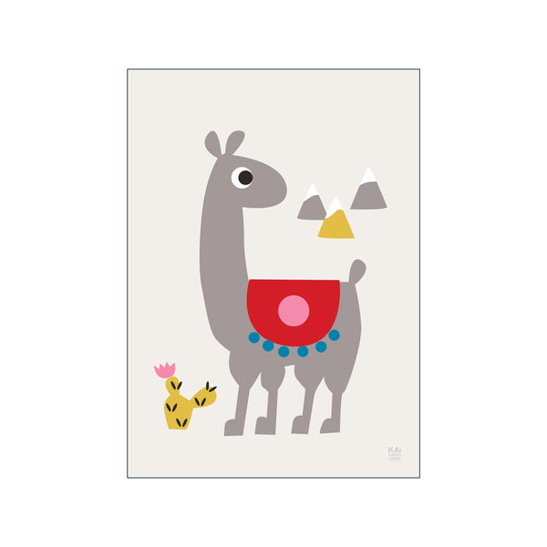 Alpaca — Art print by KAI Copenhagen from Poster & Frame
