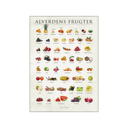 Alverdens frugter — Art print by Simon Holst from Poster & Frame