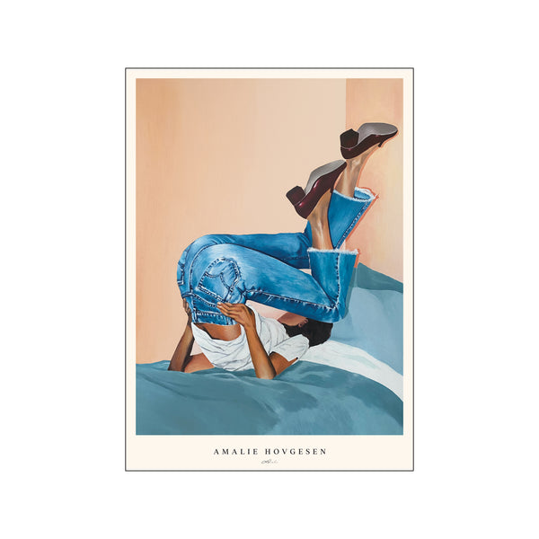 Bedtime — Art print by Amalie Hovgesen from Poster & Frame
