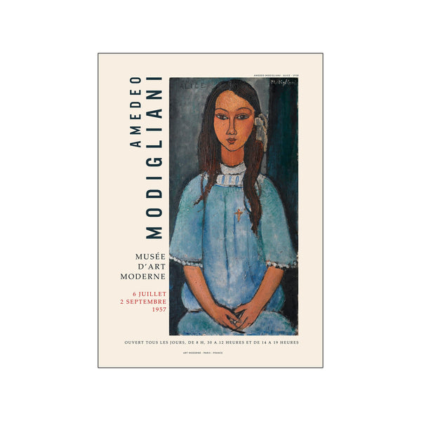 Amedo Modigliani - Exhibition-print — Art print by Amedo Modigliani x PSTR Studio from Poster & Frame