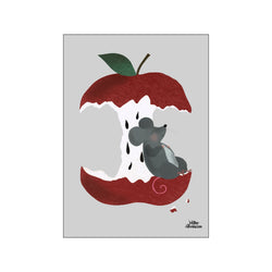 An Apple A Day — Art print by Willero Illustration from Poster & Frame