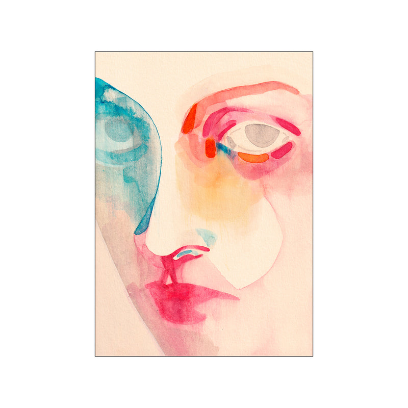 Ángel Hernández - Rain of colors — Art print by PSTR Studio from Poster & Frame