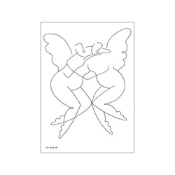 Angels — Art print by Augusto B. M. from Poster & Frame