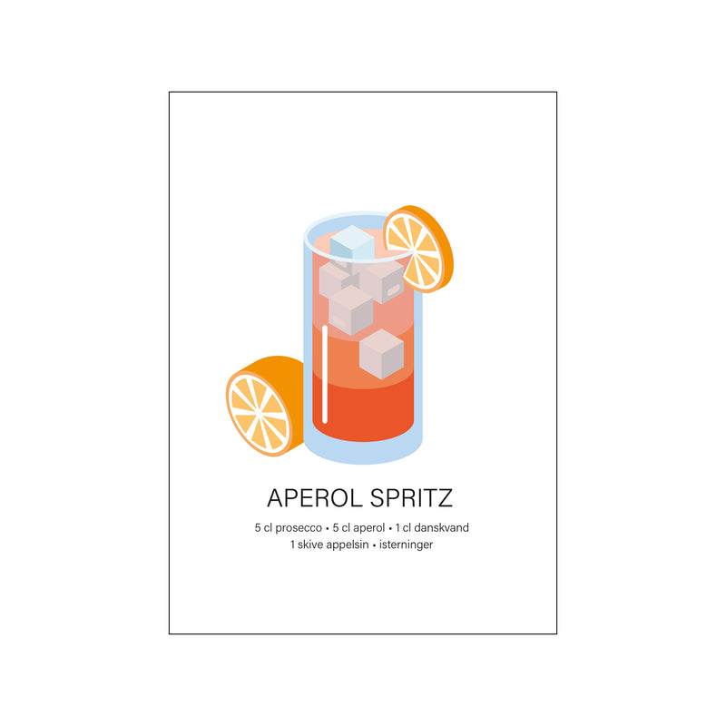 Aperol Spritz — Art print by Mette Iversen from Poster & Frame