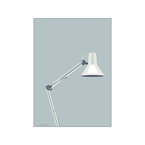 Architect Lamp — Art print by Wonderhagen from Poster & Frame