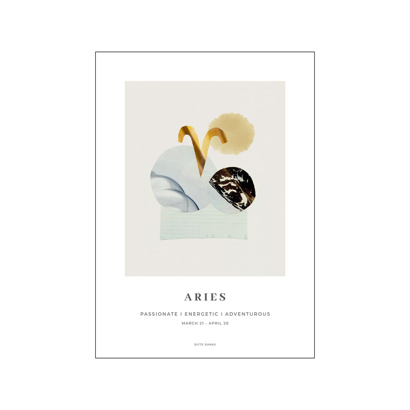 Aries — Art print by Ditte Darko from Poster & Frame